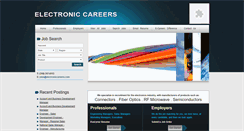 Desktop Screenshot of electroniccareers.com